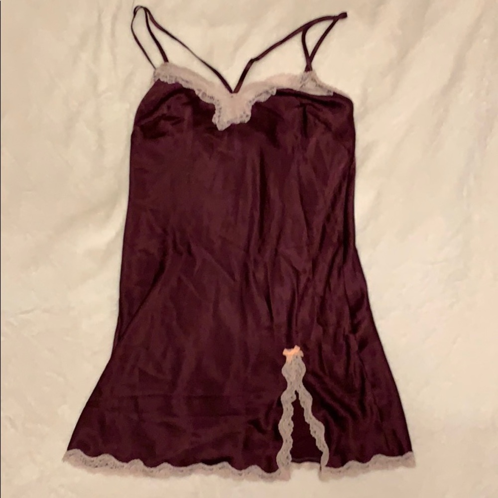 Plum Silky Nightie